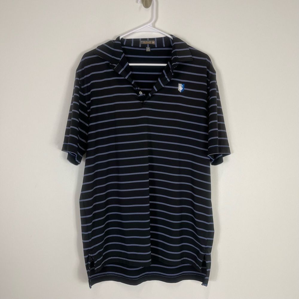 Peter Millar summer comfort polo with small embroidery size M